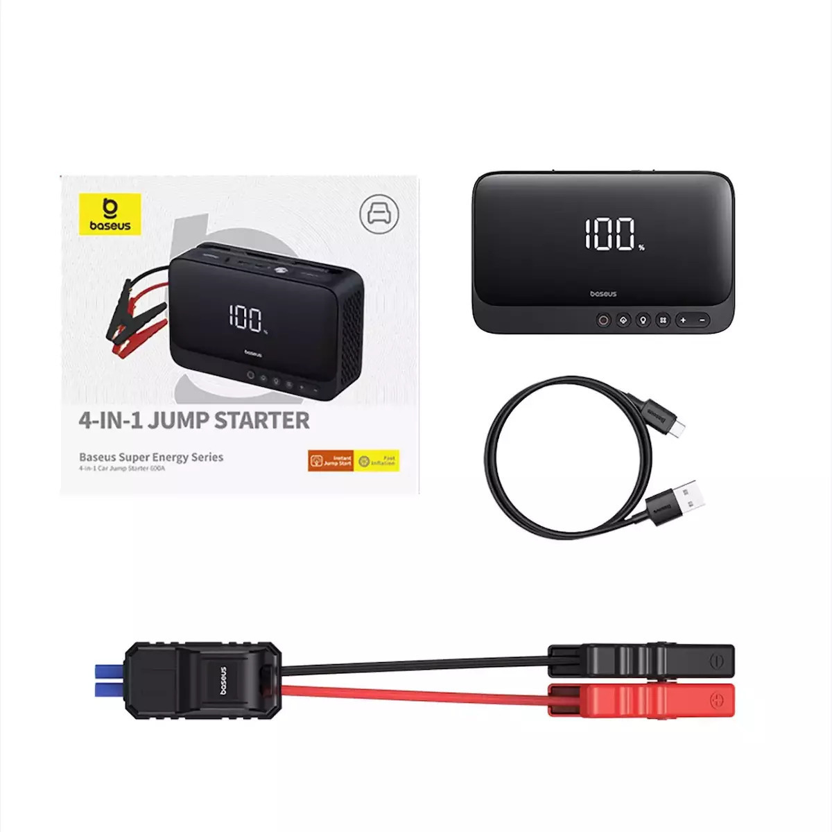 Baseus Super Energy Φορητός Εκκινητής Μπαταρίας 6000mAh 12V - Image 11