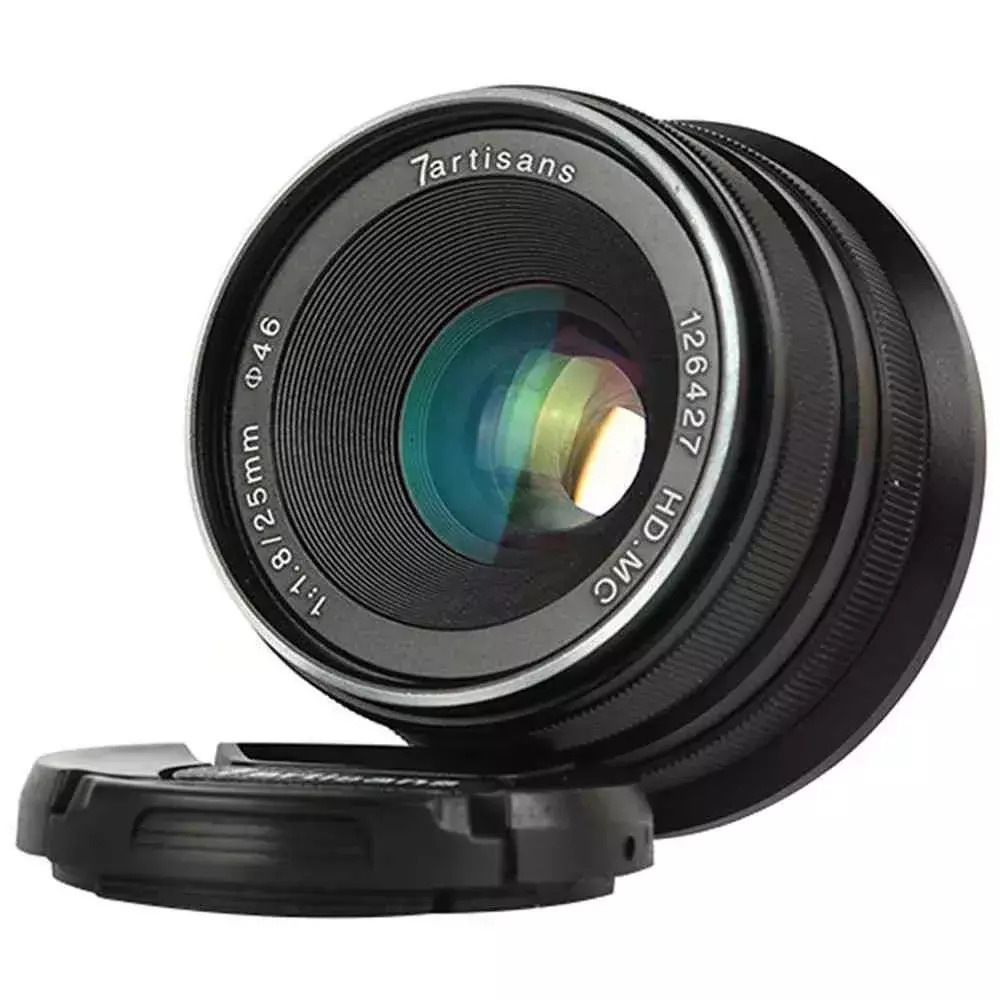 7artisans Crop Φωτογραφικός Φακός Photoelectric 25mm f/1.8 Σταθερός για Micro Four Thirds (MFT) Mount Μαύρος - Image 4