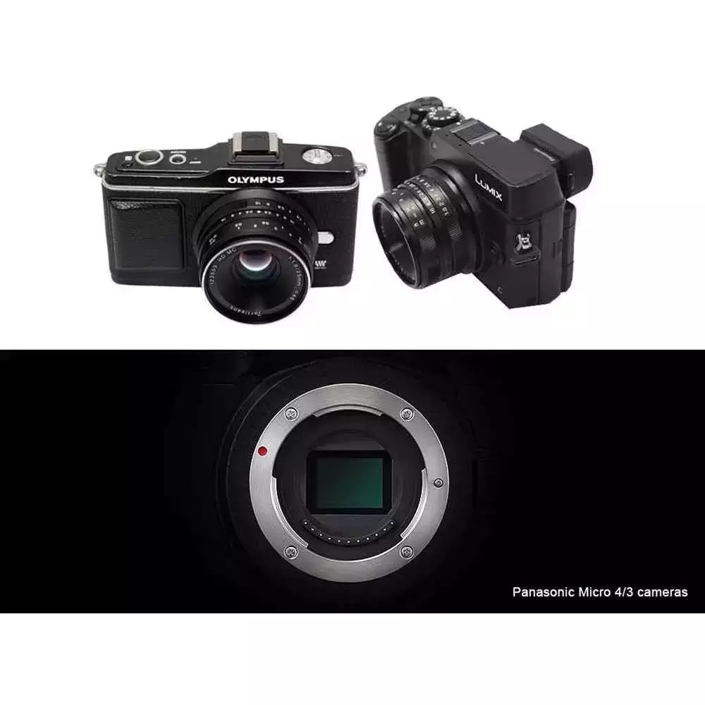 7artisans Crop Φωτογραφικός Φακός Photoelectric 25mm f/1.8 Σταθερός για Micro Four Thirds (MFT) Mount Μαύρος - Image 5