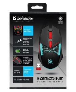 Defender Tisa GM-126 Gaming Ποντίκι Μαύρο