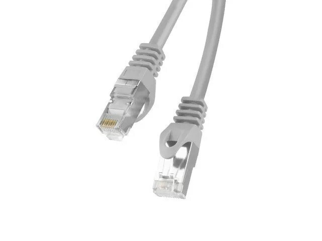 Lanberg F/UTP Cat.6 Καλώδιο Δικτύου Ethernet 1.5m Γκρι 1τμχ (PCF6-10CC-0150-S)