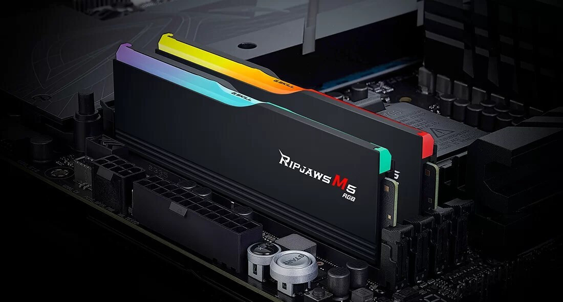 G.Skill Ripjaws M5 RGB DDR5 32GB RAM με 2x16GB Modules και Ταχύτητα 6000 για Desktop F5-6000J2836G16GX2-RM5RK - Image 4