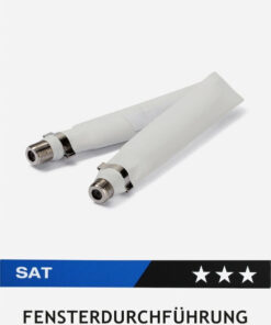 Alternative view of Vivanco Sat F-socket Flat Cable 44102