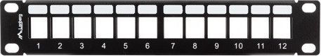 Lanberg Patch Panel Blank 12 Port 1U - Image 3