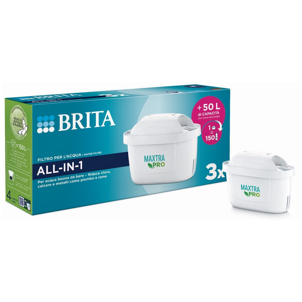 Brita Ανταλλακτικό Φίλτρο Νερού για Κανάτα Maxtra Pro All-in-1 3τμχ - Image 4