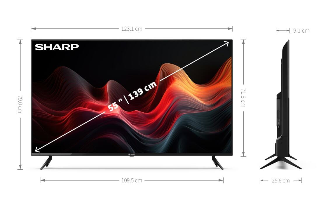 Sharp Smart 4K LED GL4060E (2024) - Image 7