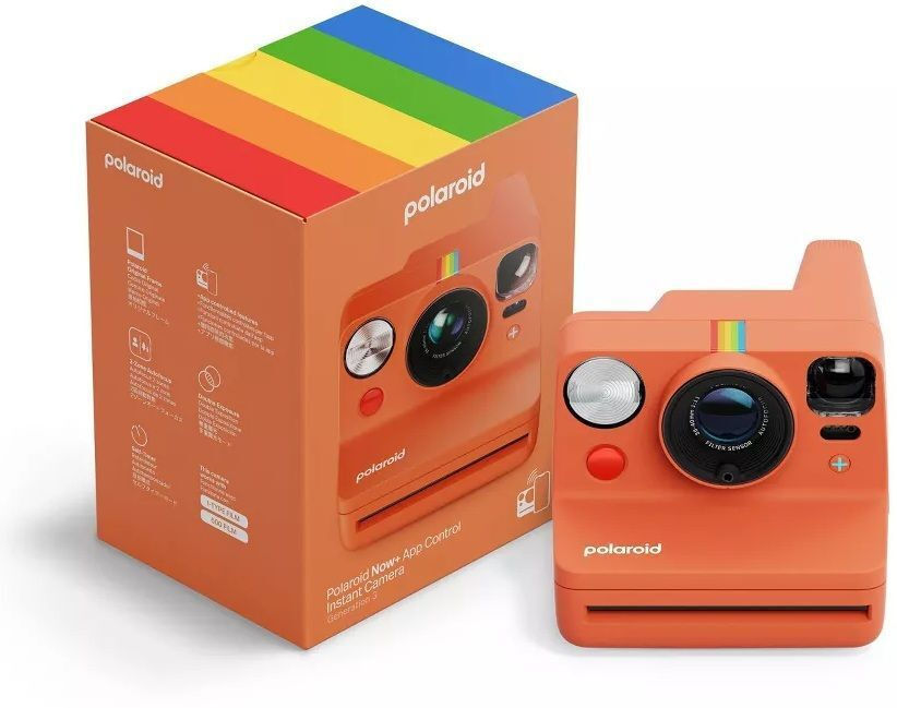 Polaroid Now+ Gen 3 Instant Φωτογραφική Μηχανή Coral - Image 2