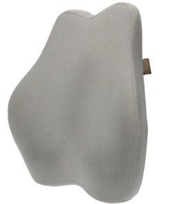 MDH Μαξιλάρι Μέσης με Memory Foam 45x41cm σε Γκρι χρώμα