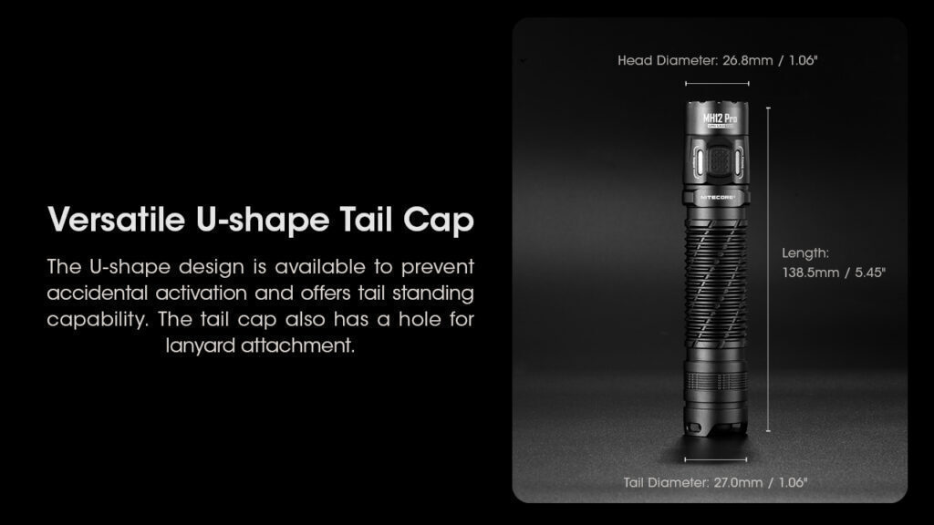 NiteCore Hybrid MH12 Pro Στεγανός Φακός LED 3300lm - Image 9