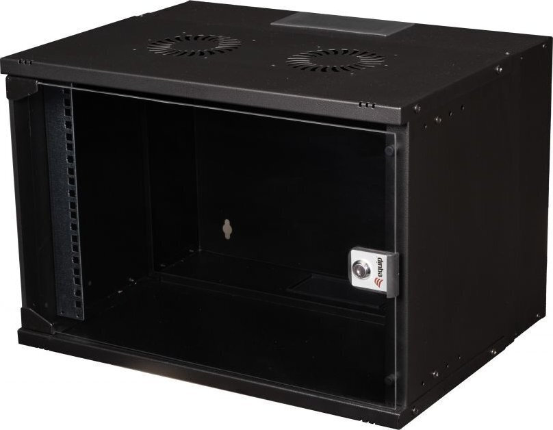 Equip Επιτοίχια Καμπίνα Rack 54x40cm Μαύρο EWM-07-5440-B