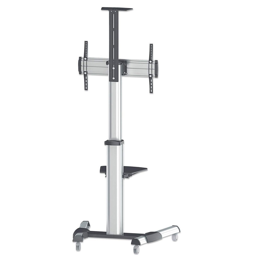 Manhattan Aluminum Height-Adjustable Multimedia Βάση Τηλεόρασης Δαπέδου έως 70" και 50kg - Image 4