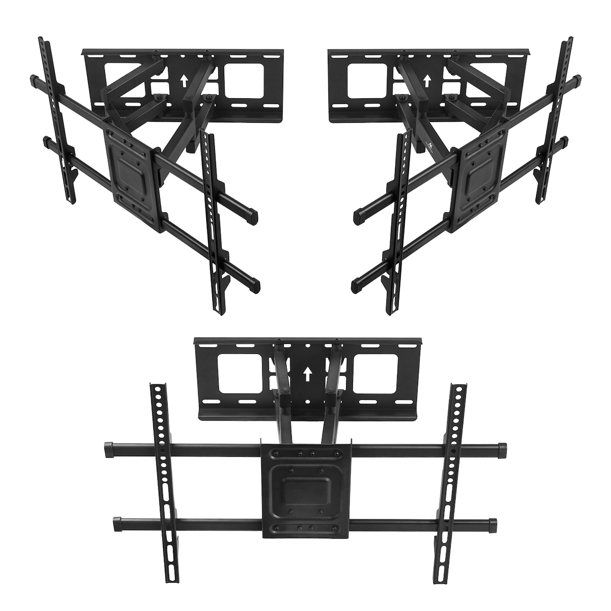 Βάση Τηλεόρασης Maclean Μέγιστο Vesa 600x400 32-85" 60kg Ρύθμιση Γωνίας Κάθετα Οριζόντια Προφίλ 65-390mm Μαύρο Mc-789 - Image 11