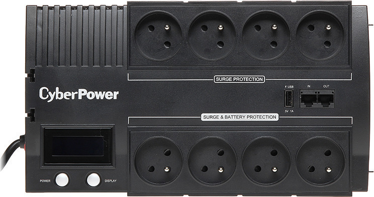 CyberPower BR700ELCD-FR UPS Line-Interactive 700VA 420W με 8 Schuko Πρίζες - Image 4