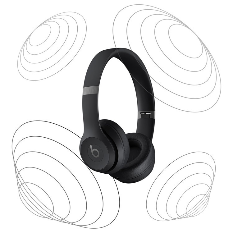 Beats Solo 4 Ασύρματα / Ενσύρματα On Ear Ακουστικά με 50 ώρες Λειτουργίας και Quick Charge Slate Blue - Image 7