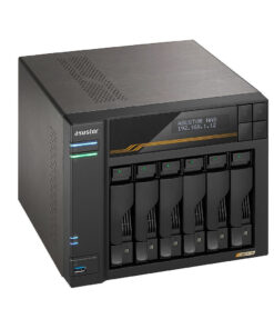 Alternative view of Asustor AS6806T NAS με 6 θέσεις για M.2