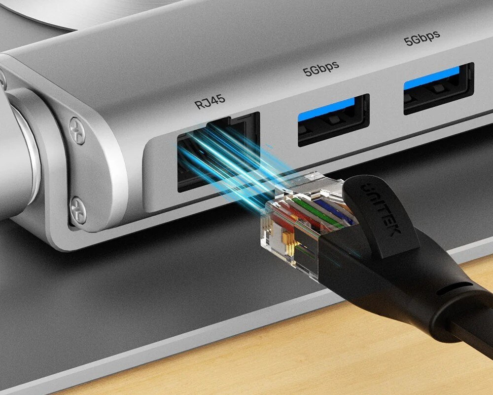 Unitek USB-C Docking Station με HDMI 4K PD Ethernet (D1109B01) - Image 7