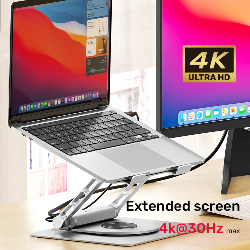 Unitek USB-C Docking Station με HDMI 4K PD Ethernet (D1109B01) - Image 9