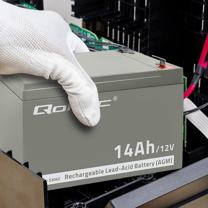 Qoltec με Χωρητικότητα 14Ah και Τάση 12V 53045 1τμχ - Image 3