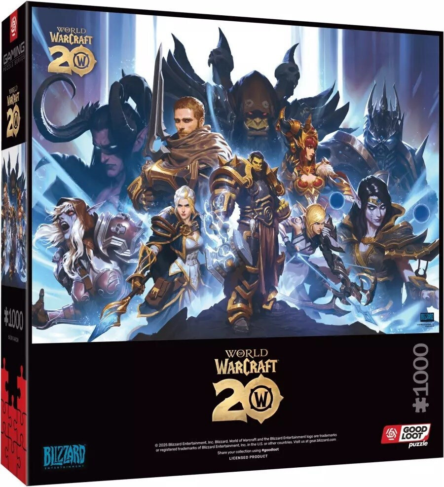 World of Warcraft 20th Anniversary Puzzle 2D 1000pcs - Image 2