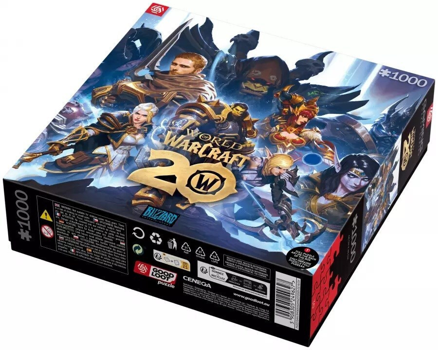 World of Warcraft 20th Anniversary Puzzle 2D 1000pcs - Image 4