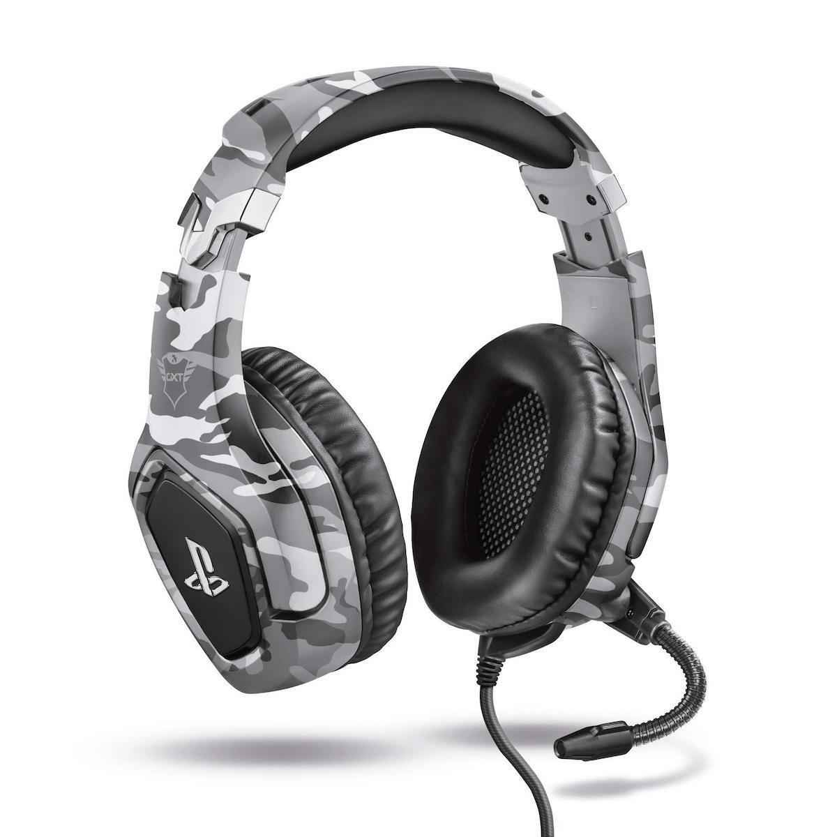 Trust GXT 488 Forze Over Ear Gaming Headset με σύνδεση 3.5mm Γκρι