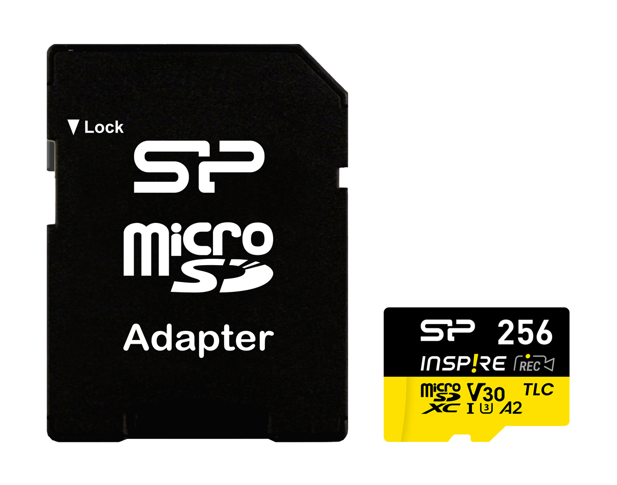 Silicon Power microSDXC 256GB Class 10 U3 V30 A1 UHS-I