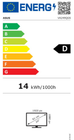 Asus VA249QGS 23.8" IPS FHD 1920x1080 - Image 6
