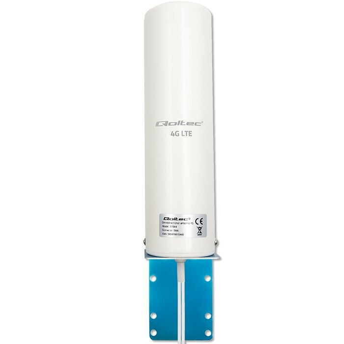 Qoltec 57044 Εξωτερική Κεραία 4G Πανκατευθυντική 5dBi με σύνδεση SMA