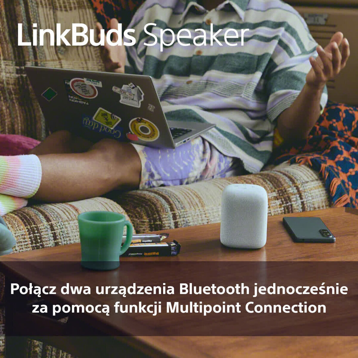 Sony LinkBuds Bluetooth 10W Μαύρο - Image 3