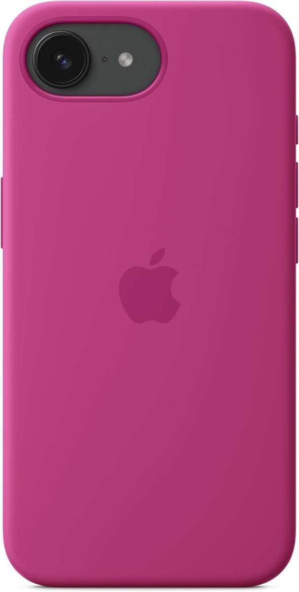 Apple Silicone Case with MagSafe Φούξια (iPhone 16e) - Image 2
