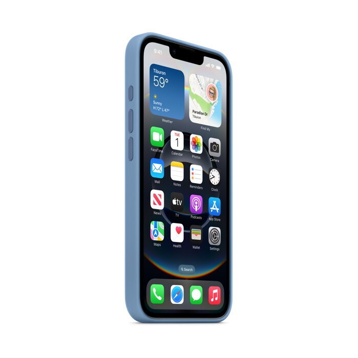 Apple Silicone Case Back Cover Σιλικόνης Μπλε (iPhone 16e) MD3Q4ZM/A - Image 3