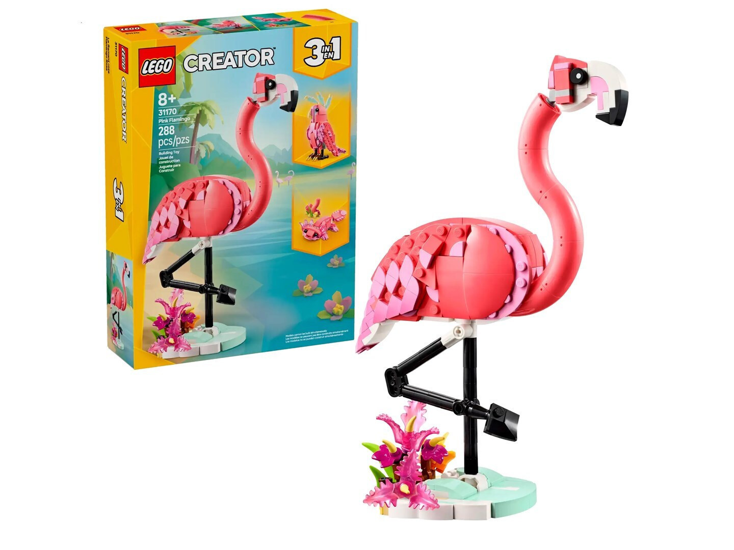 Lego Creator Wild Animals: Pink Flamingo για 8+ Ετών 288τμχ - Image 2