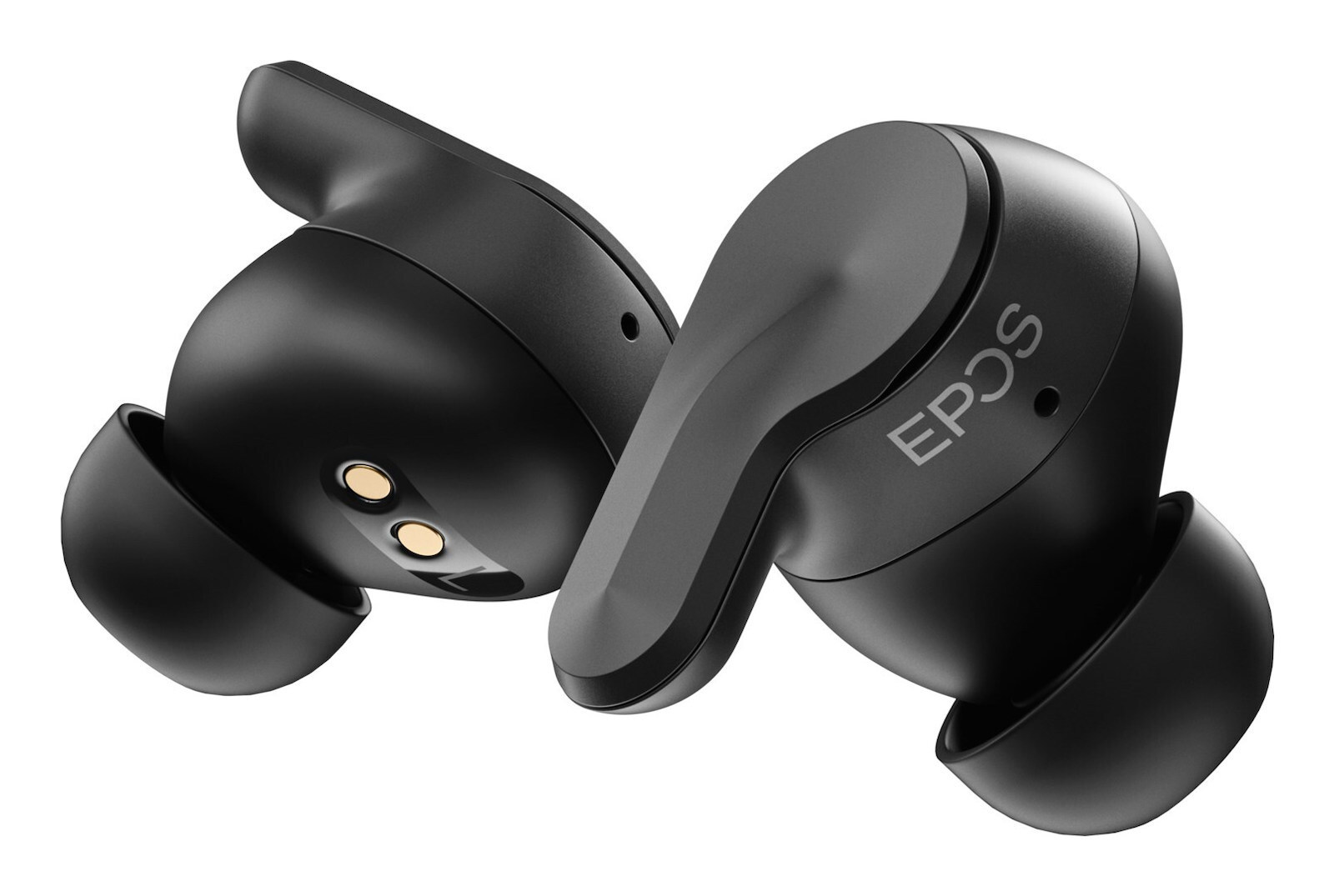 Epos Adapt E1 In-ear Bluetooth Handsfree Ακουστικά με Αντοχή στον Ιδρώτα και Θήκη Φόρτισης Scandinavian Black - Image 2