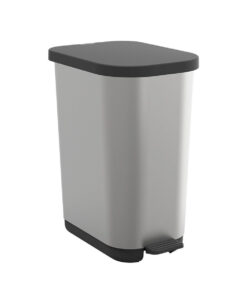 Rotho Babydesign Κάδος Απορριμμάτων Μεταλλικός Ασημί 35lt