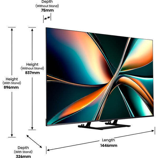 Hisense Smart Τηλεόραση 65" 4K UHD Mini LED U7Q HDR (2025) 65U7Q - Image 5