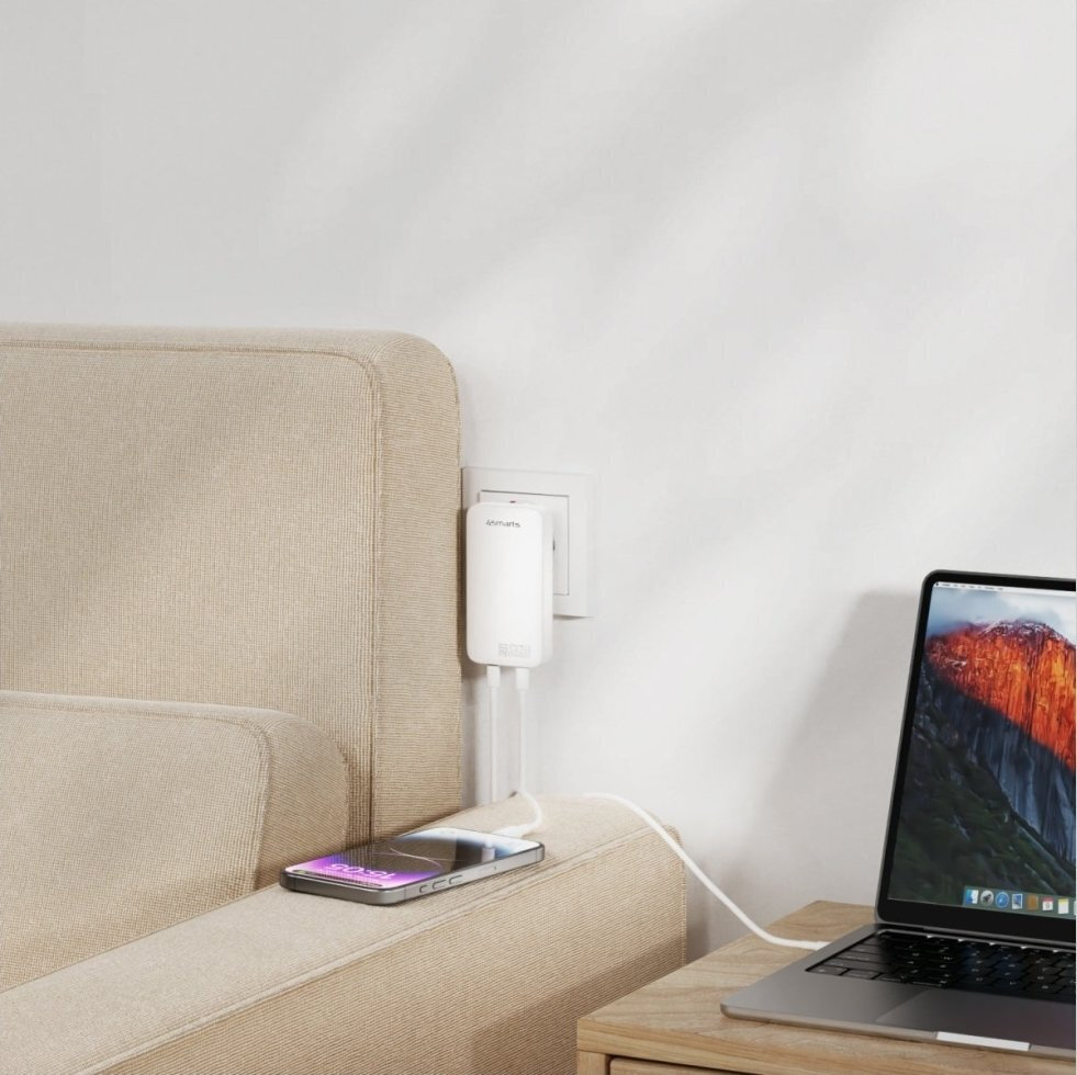 4Smarts FlatPlug Slim USB-C Χωρίς Καλώδιο 65W - Image 2