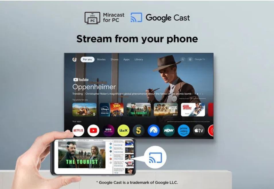 TCL Smart Τηλεόραση 43" 4K UHD LED V6C HDR (2025) 43V6C - Image 5