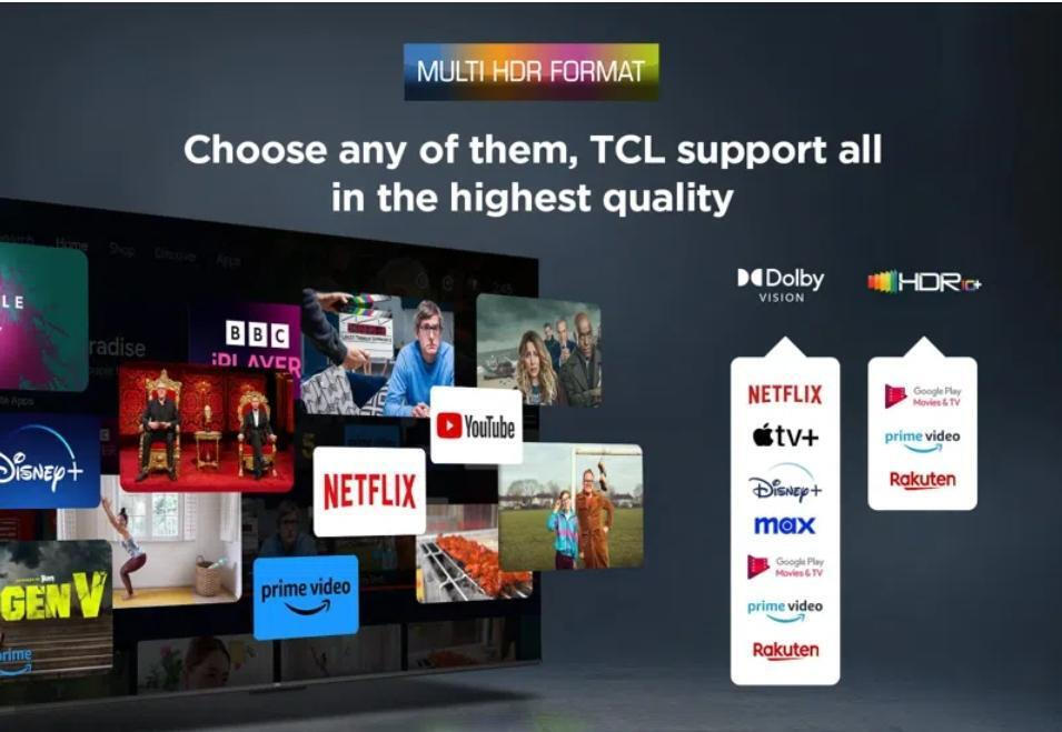 TCL Smart Τηλεόραση 43" 4K UHD LED V6C HDR (2025) 43V6C - Image 10