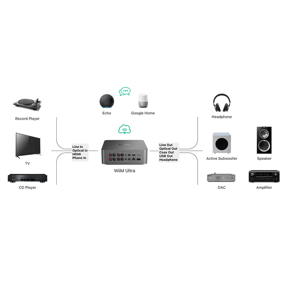 Wiim Ultra Silver Hi-res Music Streamer - Image 8