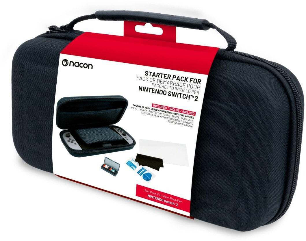 Nacon Θήκη Μεταφοράς για Κονσόλα Switch 2 Μαύρη