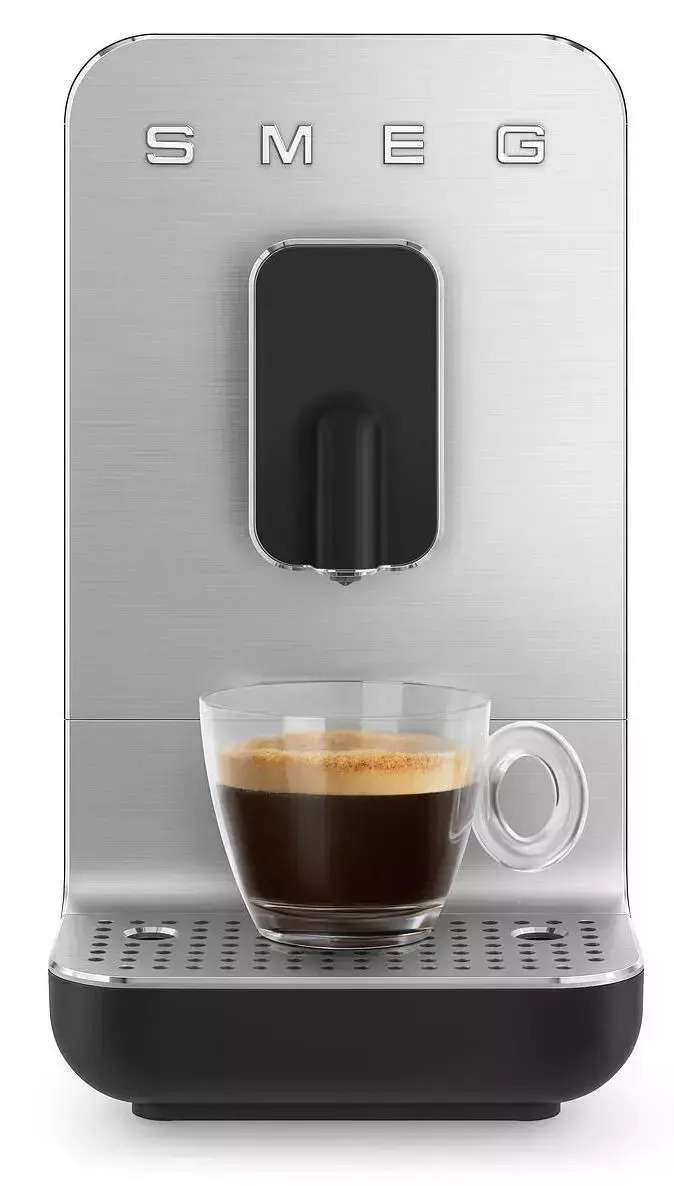 Smeg Αυτόματη για Αλεσμένο Καφέ Καφέ BCC11BLMEU