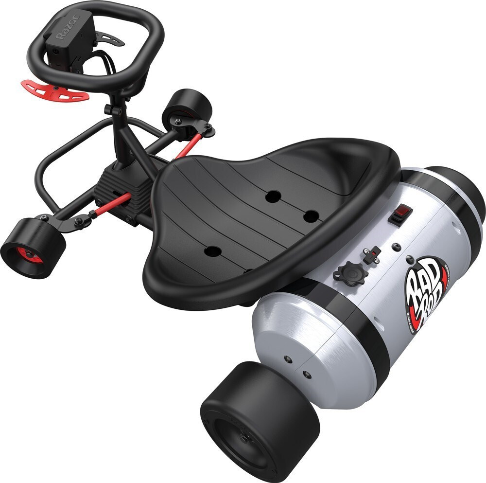 Παιδικό Ηλεκτροκίνητο Go Kart Μονοθέσιο Τύπου Μαύρο - Image 2