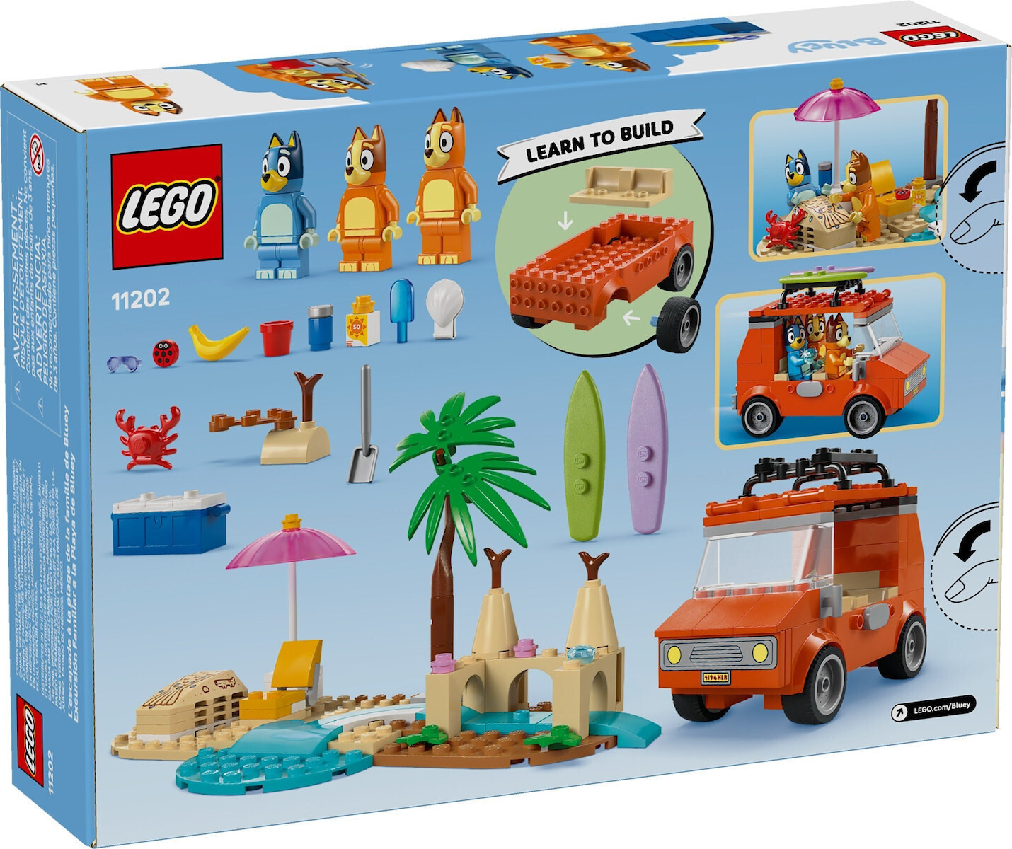 Lego Bluey's Beach & Family Car Trip για 4+ Ετών 133τμχ - Image 3