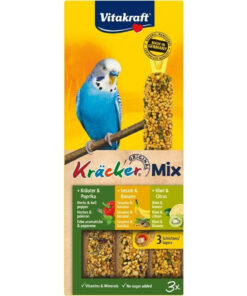 Alternative view of Vitakraft Kräcker Trio-Mix Στικς για Παπαγαλάκια Ακτινίδιο / Βότανα / Σουσάμι 3τμχ