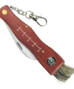 Alternative view of Sck Mushrooms Cc-gc105 Mushroom Forager's Knife Compass Brown