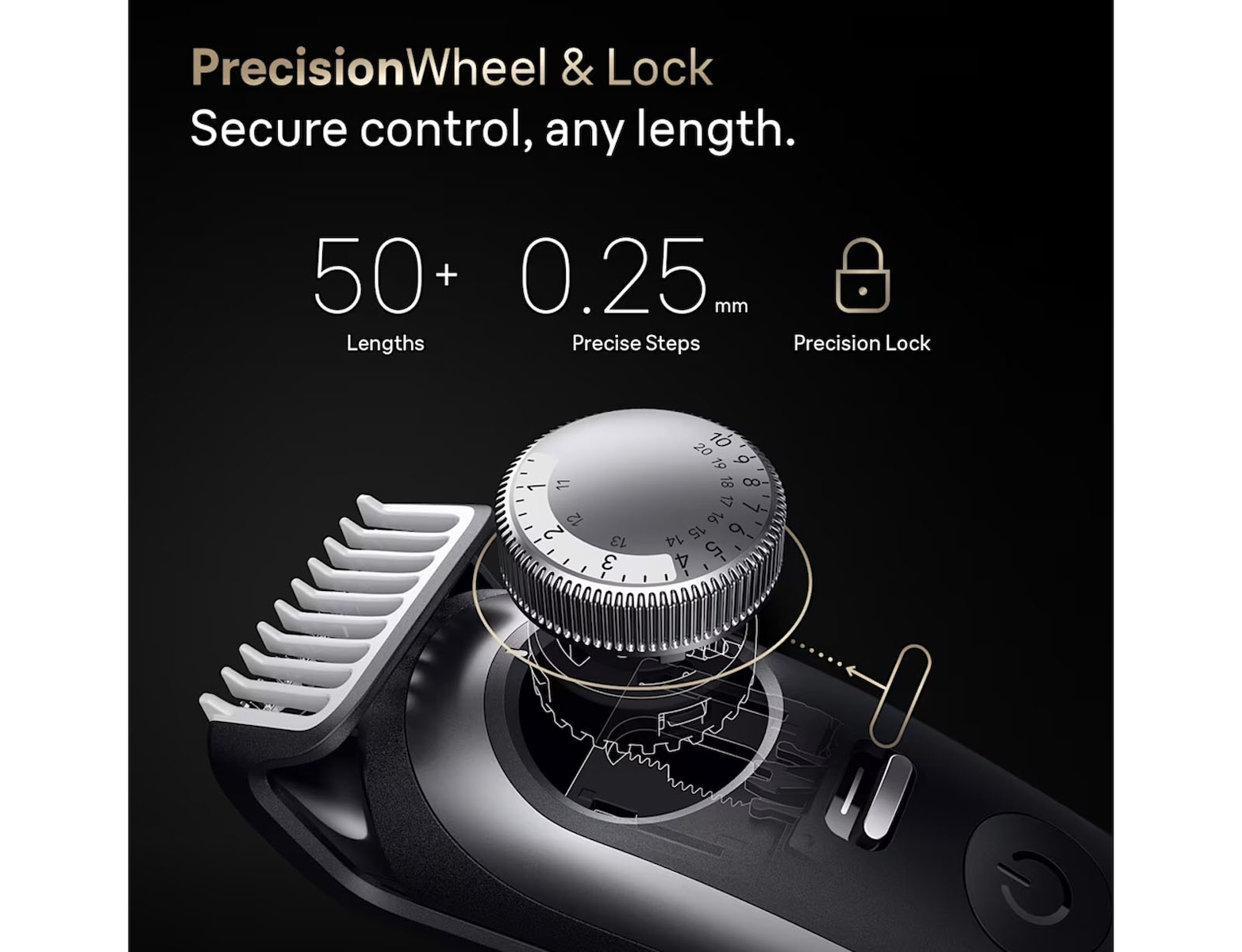 Braun Series 9 Κουρευτική Μηχανή Ασημί BT9520 - Image 4