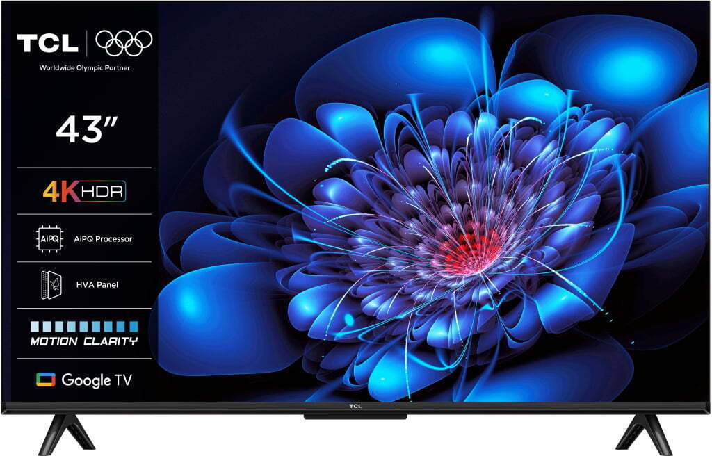 TCL Smart Τηλεόραση 43" 4K UHD LED P69K HDR (2025) 43P69K