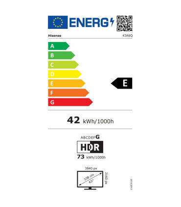 Hisense Smart Τηλεόραση 43" 4K UHD LED A6Q HDR (2025) 43A6Q - Image 9