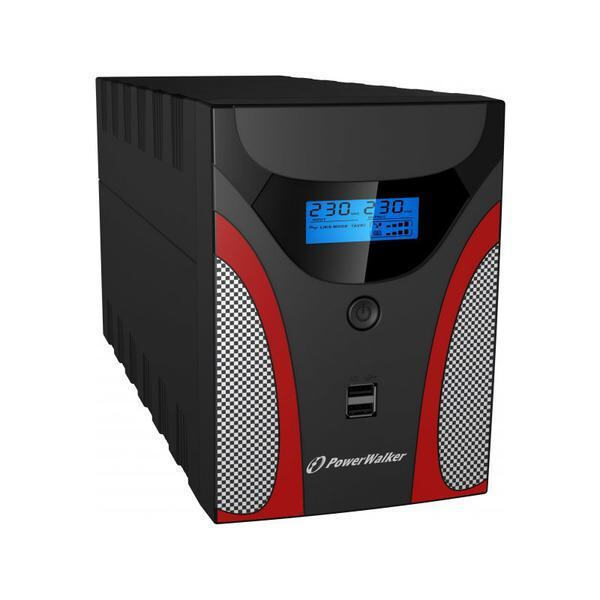 Powerwalker Basic VI 1500 STL FR UPS Line-Interactive 1500VA 900W με 4 Schuko Πρίζες - Image 4
