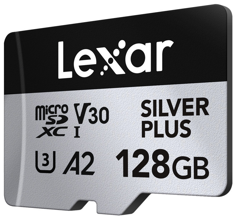 Lexar Professional Silver Plus microSDXC 128GB Class 10 U3 V30 A2 UHS-I - Image 3
